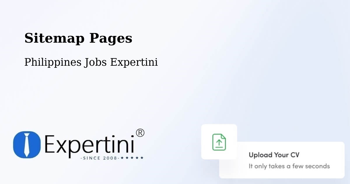 Sitemap Pages - Davao City - Philippines Jobs Expertini
