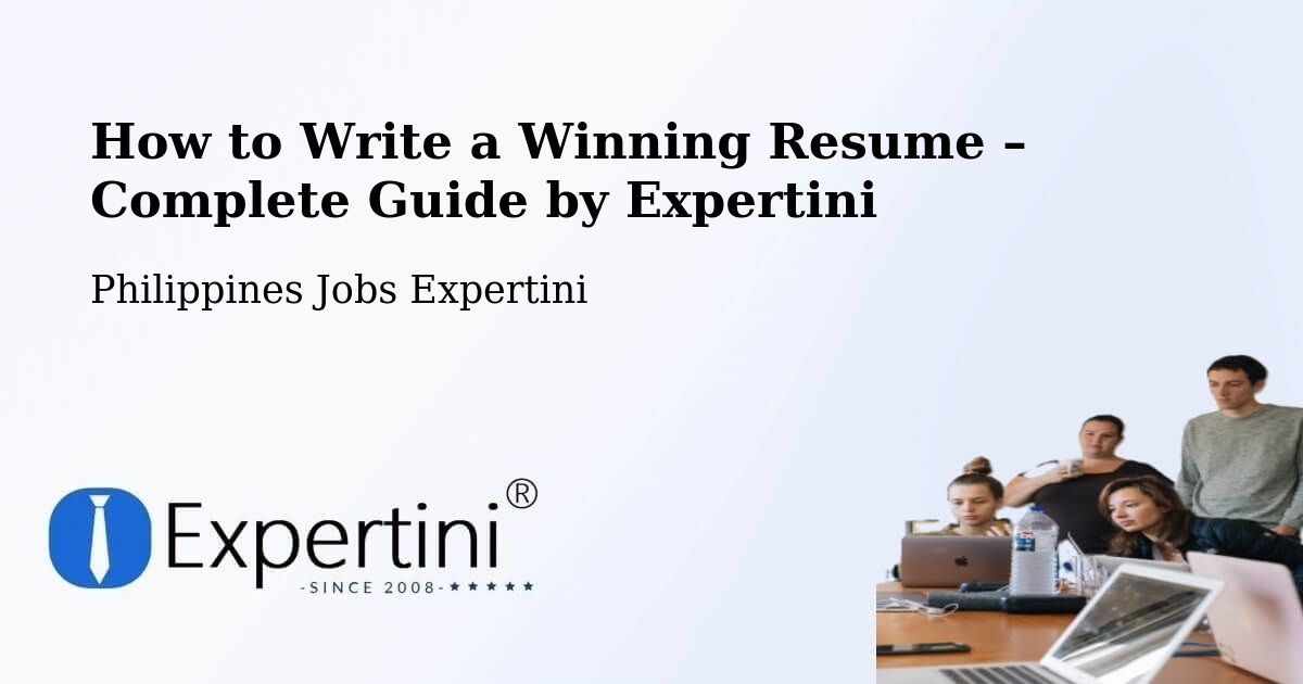 Resume Writing Guide for Job Seekers – Davao City - Davao City, Philippines Jobs Expertini